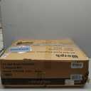 43 Gallon Compost Bin with Gloves, Fast Assembly & Easy Setup Outdoor Compost Tumbler, Updated Dual Chamber Tumbling Composter for Garden, Kitchen, and Yard Waste, Black