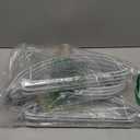 MOPALL Clothes Hangers 20 Pack, Non Slip Hangers Sweater Hanger No Shoulder Bump, 16.5 Inch Wide Durable and Strong Shirt Coat Dress Skirt Suit Hangers with Pants Bar for Laundry & Everyday Use, White