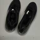 USB Adult Light Up Shoes Rechargeable Flashing Low Top LED Shoes Unisex Sports Dancing Sneakers (8 Women/7 Men, Black)