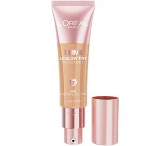 L'Oreal Paris Lumi Le Glow Skin Tint, Lightweight WaterBased Tinted Serum with FoundationLike Coverage, Glow Illuminator, Neutral 200, 0.85 Fl Oz