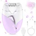 Epilator,Epilator for Women Facial Hair Removal Rechargeable,2 Speeds Hair Removal,HairRemoval Device with 36 Tweezers,Hair Removal forWomen Legs/Face/Bikini/Arms,Womens Electric Shaver Smooth Skin