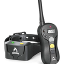 PATPET Dog Training Collar for Large Dogs - IPX7 Waterproof E Collar for Dogs Training with Beep, Vibration and Static Modes