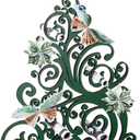 Gerrii Christmas Money Tree Gift Holder Wooden Christmas Money Tree Decorative Merry Xmas Decors for Gift Christening Baptism Communion Birthday Wedding Party