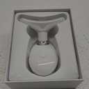 Red-Light-Therapy-for-Face-and-Neck, 7 Color Face Massager Tool for Wrinkles, Double Chin, Vibrating Facial Massager with Thermals for Skin Care, Glossy White