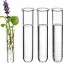 4Pcs Plant Propagation Tubes, 5.9in Clear Glass Test Tube Vases
Transparent tubes let you watch roots develop while displaying cuttings, flowers, and hydroponic plants indoors
