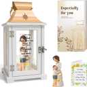 Gifts for Mom from Son - Unique Mothes Day Birthday Gifts for Mom from Son, I Love You Mom Gifts Lantern - Thanksgiving, for Mom from Son, Mother Son Figurine Lantern