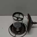 Metal Roof Bird Feeder - Chew Proof for Outdoor Hanging Wild Bird Seeds. Bronze (1.7lb:Bronze)