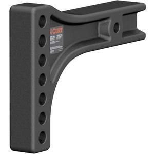 CURT 17131 Replacement Weight Distribution Hitch Shank, 2-1/2-Inch Receiver, 2-Inch Drop, 6-Inch Rise