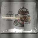 CRIOLPO DIY Greenhouse Kit, Miniature House Kits for Adults, Craft Model Building Kit with Detailed Furniture and Accessories, for Creating A Stunning Miniature Doll House Scene - Hanging Garden