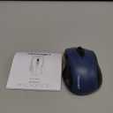 TECKNET Wireless Mouse, 2.4G Ergonomic Optical Mouse, Computer Mouse for Laptop, PC, Computer, Chromebook, Notebook, 6 Buttons, 24 Months Battery Life, 2600 DPI, 5 Adjustment Levels (Blue)