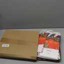 Fulmoon 60 Pcs Christmas Paper Gift Bags Bulk with Tissue Paper 8.3 x 6 x 3.1 Inch Small Holiday Party Favor Goodie Bags with Handle Assorted Christmas Design for Holiday Presents Wrapping (Cheer)