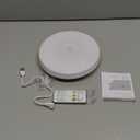 EZVALO Motion Sensor Light Indoor, 10000mAh, 7.1inch, 400LM, Remote Control, Dimmable, LED, Flush Mount, Wireless, Rechargeable, Battery Operated, Cordless, Ceiling Light, Closet Light, No Wiring (3 Color Modes: Warm / Neutral / Cool)