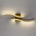 TENGIANTS Modern Led Sconce Wall Lighting Indoor 24" Minimalist Gold Wall Sconce Hardwire Wall Light for Small Space Bathroom Hallway Staircase Entryway