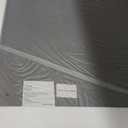 LOAAO 40"X36" Black Rectangle Bathroom Mirror Wall, Matte Black Aluminum Alloy Frame, Tempered Glass, Hangs Vertically or Horizontally, Easy to Install