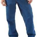 Carhartt Men's Relaxed Fit Heavyweight 5-Pocket Tapered Jean, 33×36