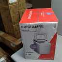 Frigidaire Compact Countertop Ice Maker, Makes 26 Lbs. of Bullet Shaped Ice Cubes Per Day, Silver Stainless