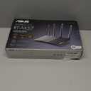 ASUS WiFi 6 Router (RT-AX57) - Dual Band AX3000 WiFi Router, Gaming & Streaming, AiMesh Compatible, Included Lifetime Internet Security, Parental Control, MU-MIMO, OFDMA 