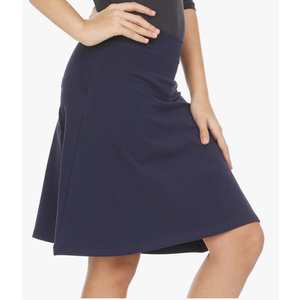 BGDK Girls ALine Skater Cotton Uniform Skirt BK61 Navy size x Large