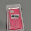 SUPFINE Magnetic for iPhone 14 Case & iPhone 13 Case (Compatible with MagSafe) (Military Grade Drop Protection) Slim Translucent Matte Shockproof Phone Cover,Hot Pink