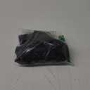 Women PU Leather Shorts Black M