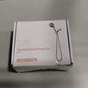 Filtered Shower Head with Handheld, BOWGER 6 Modes High Pressure Shower Heads with Power Wash Mode and Hard Water Filter, Detachable Hand Held Showerhead Set with Extra Long Hose, Chrome