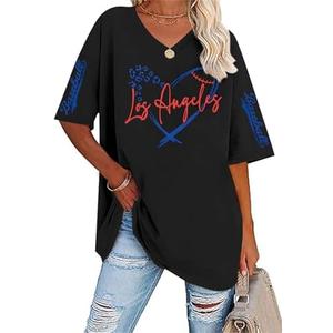 SFHFY Baseball Shirt Women: Oversized Baseball Mom T-Shirt Baseball Season Tshirt Casual Game Day Sport Tee Tops M