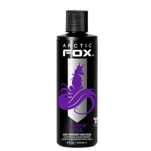 ARCTIC FOX Semi-Permanent Hair Dye Purple AF - Vegan Ammonia-Free - 8 Fl Oz