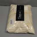 CozyLux Satin Sheets Full Size Sheets - 4 Piece Silky Full Size Bed Sheets, Luxury Cream Full Bed Set with Smooth and Soft Microfiber, Includes 1 Fitted Sheet, 1 Flat Sheet and 2 Pillowcases