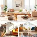 Soulchen 2 Pcs Magic Organ Cat Scratching Board, Combinable Cats Toy for Adult Pets, Interactive Cardboard Kitten Scratcher with Bell Ball, Durable Foldable Accordion Scratch Pad (Cat Paw)