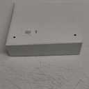 Avery Durable Clear View 3 Ring Binders, 2 Inch EZD Rings, 1 White Binder (09501)