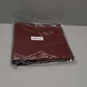 LETVPVOW Vintage Hardback 3 Ring Binder 1 Inch, Professional Leather Binder 3 Ring, Three Ring Binders Fits 8.5" x 11", D Ring Binders for Photo Album, Home, School and Office Supplies- Dark Red