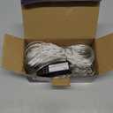 Christmas Net Lights Outdoor,9.8ft x 6.6ft Mesh Light Waterproof Tree Light,200Led Net String Lights Plug in with 8Modes Connectable for Gazebo Shrubs Lawn Backyard Garden Decor (Warm White)