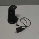 Anlmz 3 in 1 Charging Station for iPhone, Wireless Charger for iPhone 17 16e 16 15 14 13 12 11 X Pro Max & Apple Watch - Wireless Charging Station for AirPods 4 3 Pro (Black)