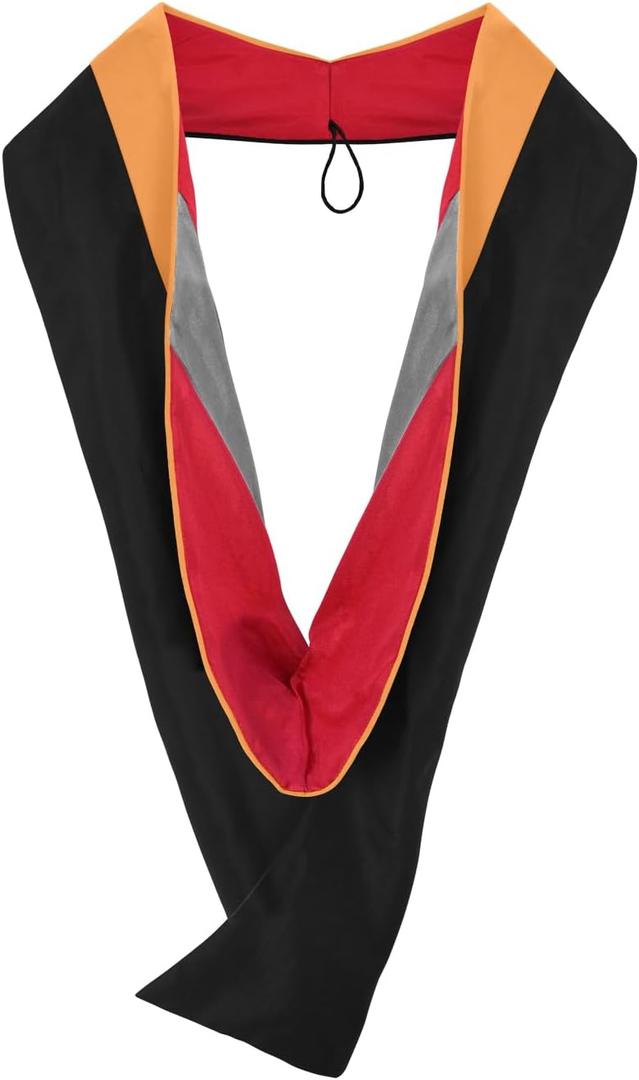Endea Graduation Masters Hood for Engineering, Civil Engineering College Degrees -Unisex-University Academic Regalia Hood