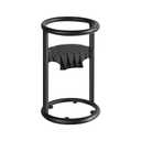 Highpro Wood Splitter Manual Splitter Firewood High Strength Structural Steel Firewood Splitter, Wood Splitter Wedge, for Small Wood Stove and Fireplace Manual Log Splitter, Black
