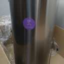 simplehuman 45 Liter / 11.9 Gallon Butterfly Lid Kitchen Step Trash Can, Brushed Stainless Steel