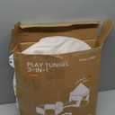 Tiny Land Kids Play Tent with Tunnel, Pop Up Play Tent with Ball Pits for Toddlers, Baby Tent with Carry Bag, Toddler Tents Indoor (Khaki)