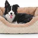Dog Bed Medium Size, Orthopedic Warming Soft Calming Sleeping Durable with Anti-Slip Bottom