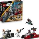 LEGO Star Wars Siege of Mandalore Battle Pack Building Toy for Boys & Girls - The Mandalorian Pretend Play Set W/4 Character Minifigures for Kids & Fans, Ages 6+ - Gift Idea for Birthdays