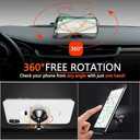Coolpow2 Packs Magnetic Phone Holder for CarStrong Magnet Phone Holders for Your Car Phone Holder Mount4 Metal Plate Universal Car Accessories for Women Men for iPhone Samsung Speakerphones