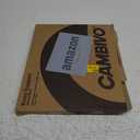 CAMBIVO 2 Pack Knee Braces for Knee Pain, Knee Compression Sleeve for Men and Women, Knee Support for Meniscus Tear, Running, Weightlifting, Workout, ACL, Arthritis, Joint Pain Relief (Black,Medium)