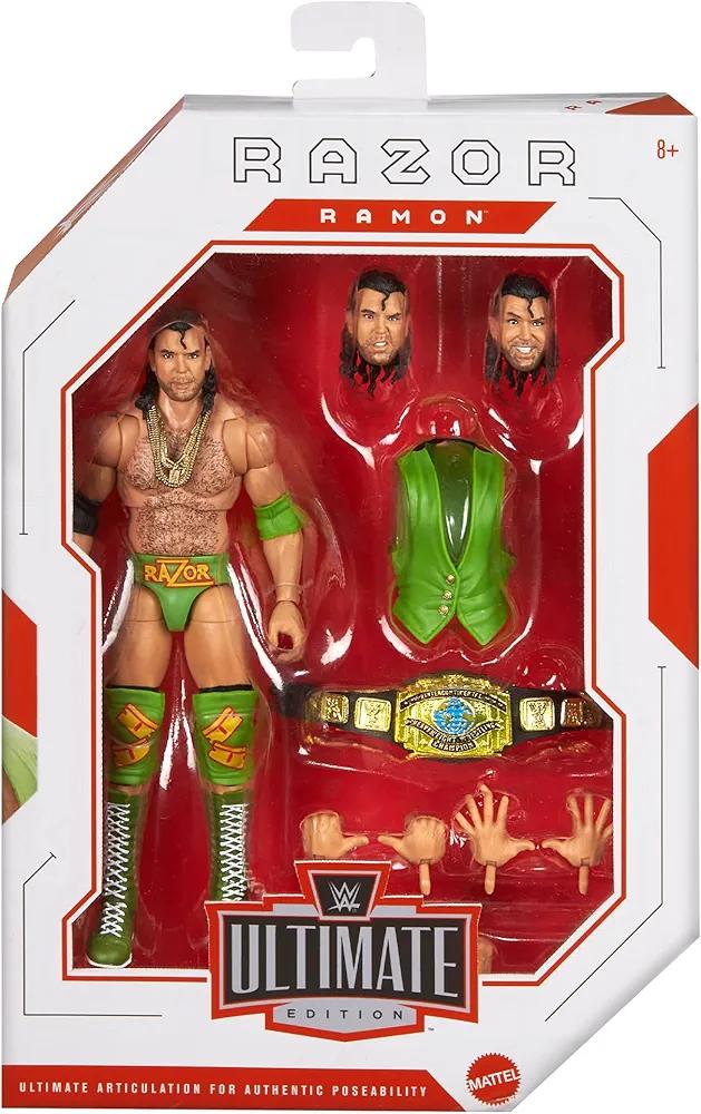 WWE Razor Ramon (Green) Best of Ultimate Edition 6 Toy Wrestling Action Figure