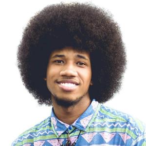 Afro Wig Men Human Hair Short Afro Black Hair 70's 80's Wigs for Men Disco Rocker Costume Fluffy Tight Curls Short Curly Afro Wig (8 Inch)
