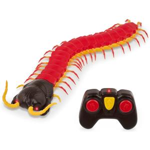 Terra by Battat  Remote Control Centipede Toy for Kids  RC Giant Scolopendra with LED Eyes  Electronic Arthropod Animal & Fast Moving Legs  6 Years +