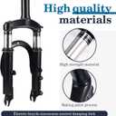 12 Inch Front Suspension Fork,Compatible with 10'' 12'' Wheel,Scooter Fork Suit with E Bikes,Electric Scooters, Electric Bicycles, Motorcycles and Mountain Bikes