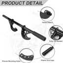 Front & Rear Highway Engine Guard Crash Bar Fit for Harley Low Rider S (2018-2024) & Low Rider (2018-2024) & Softail Street Bob (2018-2024)