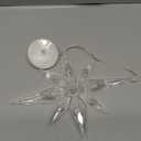 Mudder 10.8 Inch Christmas Window Star Lights Large Hanging Bethlehem Star Tree Topper Decoration Christmas LED Window Lights Silhouette Decoration(Rainbow Color,1 Piece)