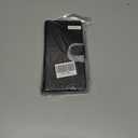 Magnetic Detachable Wallet Case for iPhone 17 Pro Max, Compatible with MagSafe Built-in 3-Ways Kickstand & RFID Blocking Card Slots, Carbon Fiber Leather Flip Case with Stand (Black)