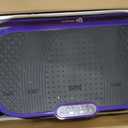 Lifepro Waver Vibration Plate Exercise Machine High-Intensity Vibration Plate for Lymphatic Drainage Full-Body Workout Vibrating Platform with Loop Bands Fitness Equipment for Strength & Toning, Purple 