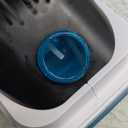 2025 Upgraded Bubble Machine with Remote Control, Automatic Rotation & RGB Lights, 1800mAh Rechargeable Battery, Type-C Charge, Bubble Maker for Kids, Weddings, Birthday Parties, Outdoor Activities